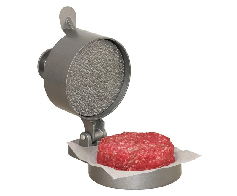 Weston Burger Press, Makes 4 1/2" Single, Non-stick Heavy-Duty Cast Aluminum gallery