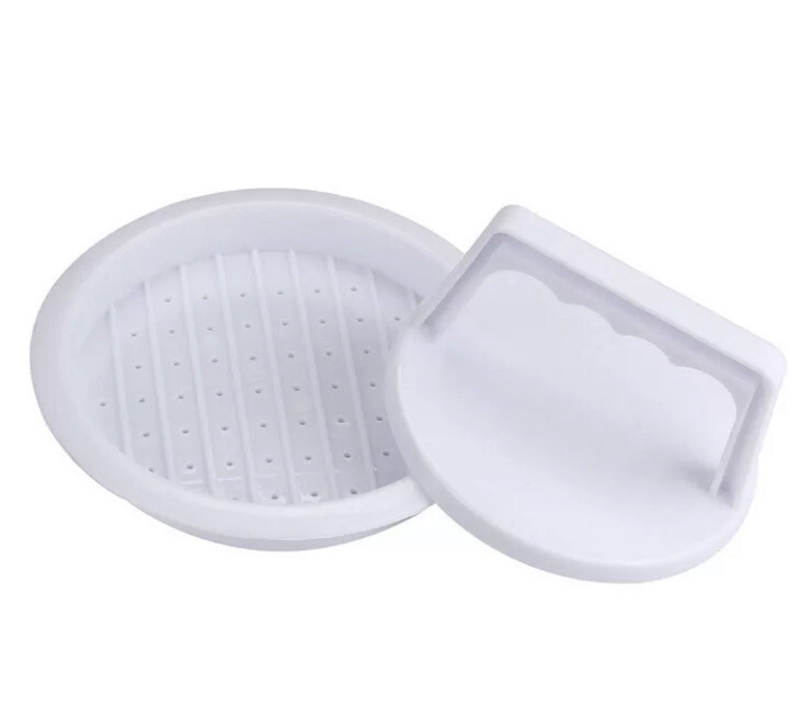 Plastic DIY Burger Press Hamburger Meat Beef Grill Cooking Maker Kitchen Mould gallery
