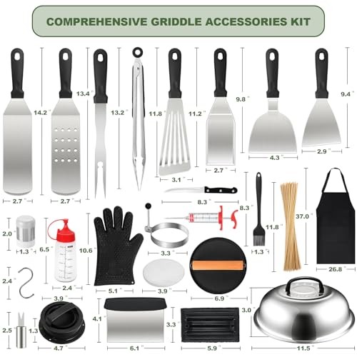237pcs Griddle Accessories Kit for Blackstone, Perfect Flat Top Grilling gallery