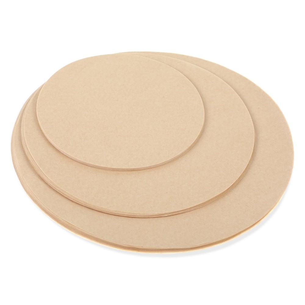 150 Sheets Round Baking Parchment Paper, 6, 8, 10 Inch Parchment Paper for Ca...