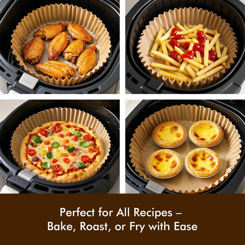 Sipnore 200PCS Round 7.9" Non-Stick Disposable 7.9, gallery