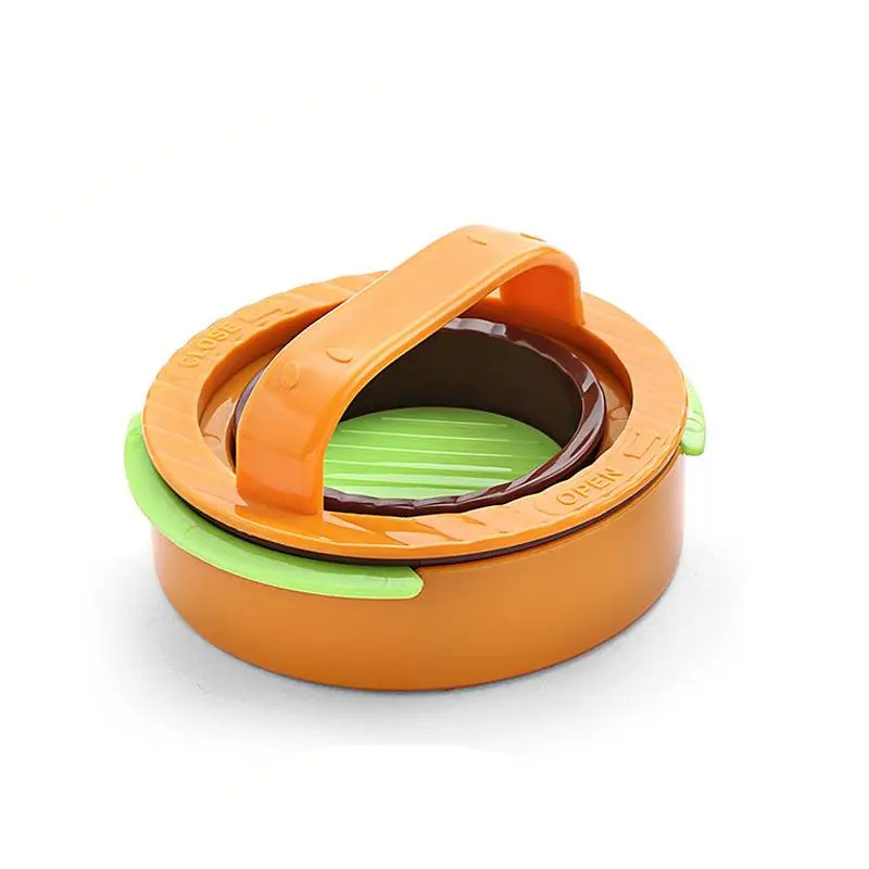 Round Hamburger Patty Maker Meat Press Kitchen Food Prep Gadget gallery