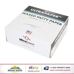Biodegradable Patty Paper, 5.5″ x 5.5″ Squares, Perfect for Meat and Baked Goods