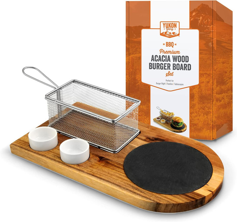 ™ Burger Serving Set, Perfect for Foodies, Burger Lovers and Tablesc gallery