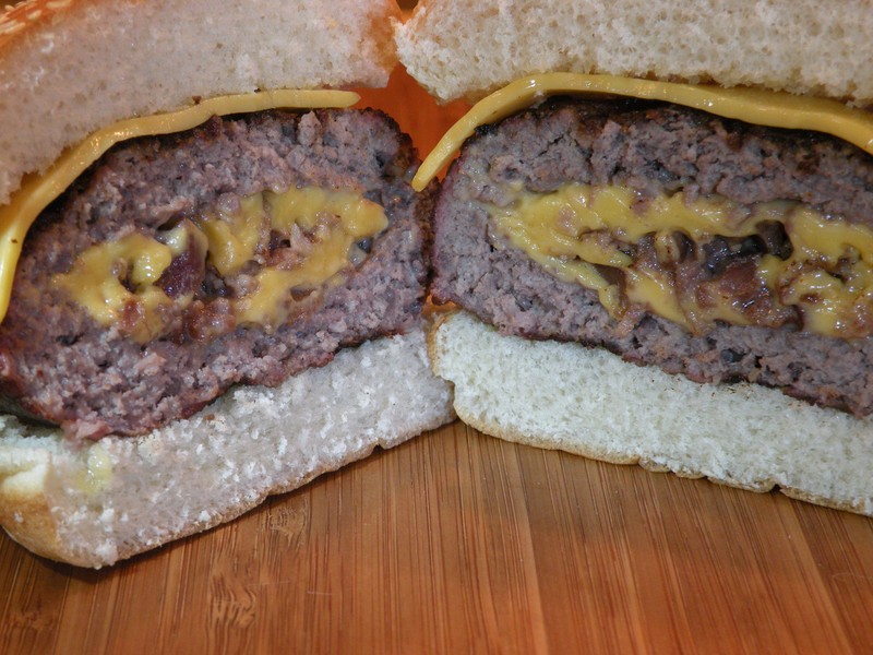 BURGER POCKET PRESS Stuffed Homemade Hamburger Patty Maker Kit gallery