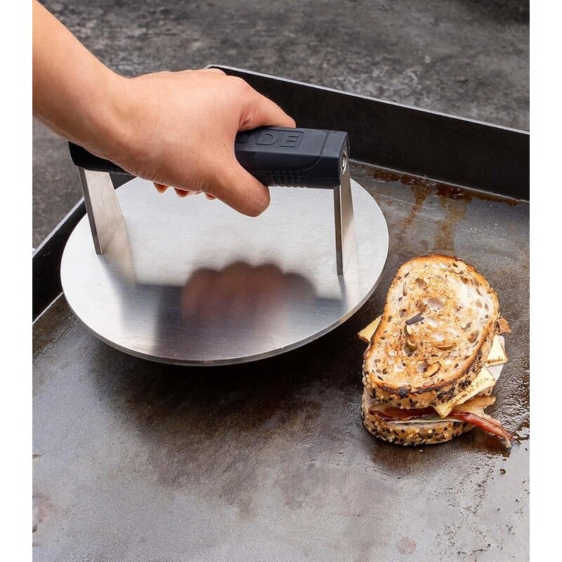 Stainless Steel Burger Press Heavy Duty Meat Press Cooking Bacon Steak Panini US gallery