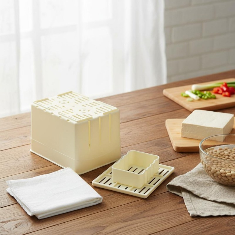 Tofu Press Food-Grade Plastic Tofu Creator DIY for Vegans gallery