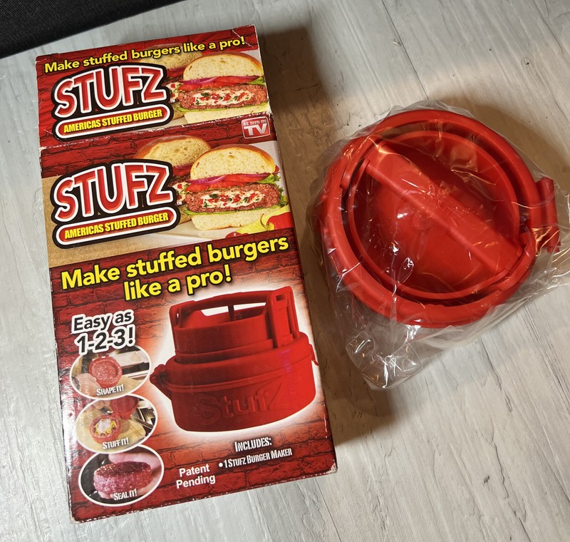 Set Of 2 STUFZ America's 🍔 Stuffed Burger Maker | Make Burgers Like A Pro! New gallery