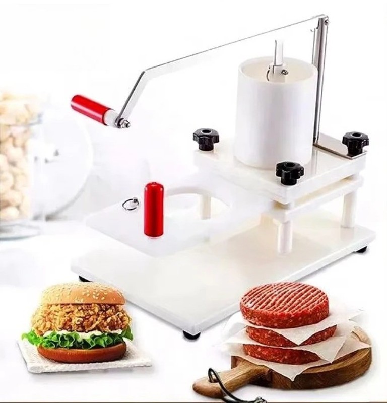 Hand-Pressed Hamburger Press Forming Machine PE Hamburger Press Meat Patty Maker gallery