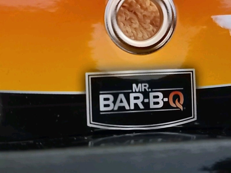 Grill Press Mr. Bar-B-Q 06681Y Cast Iron| Pre-Seasoned Base & Hardwood Handle. gallery