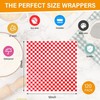 120Pcs Wax Paper Sheets for Food, 12 * 12 inches, Variety Colors -- 6 colors gallery