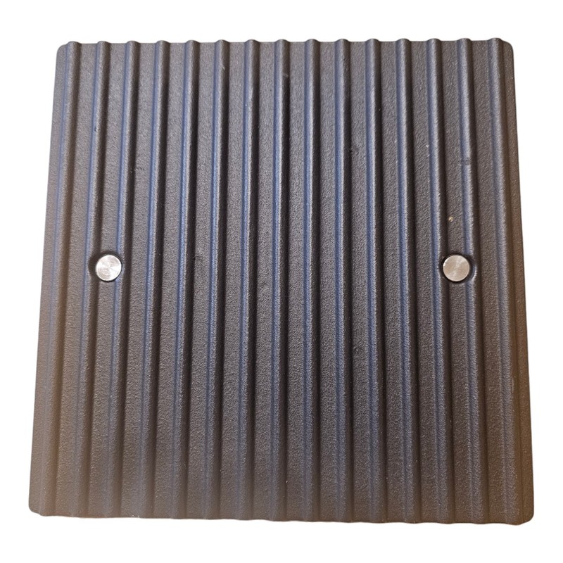 Pampered Chef Cast Iron Grill Press #2875 Panini Burger Bacon 8 1/2" gallery
