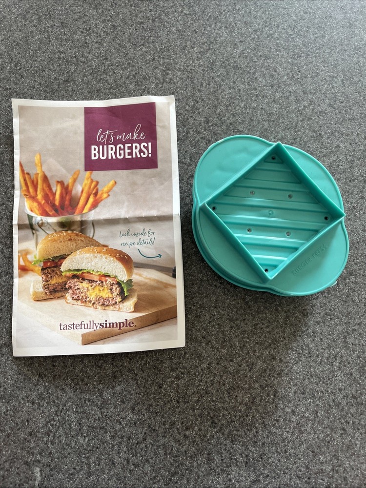 Tastefully Simple 3-in-1 Burger press