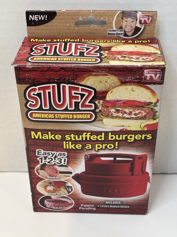 Smash Burger Press: Hamburger Patty Maker Stuffed Burger (As Seen On TV)