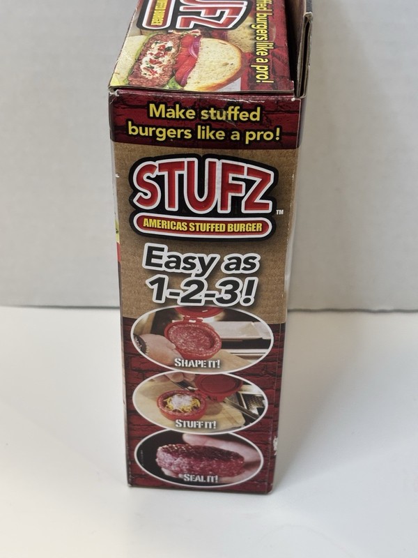 Smash Burger Press: Hamburger Patty Maker Stuffed Burger (As Seen On TV) gallery
