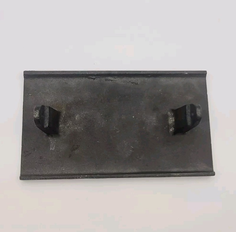 Cast Iron Meat Press Rectangle Burger Press Missing Handle gallery