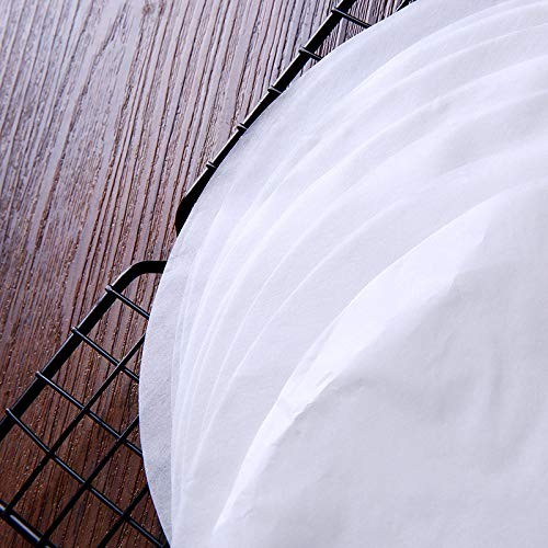 Ergonflow 100 Sheets Parchment Paper 50 6" & 50 8", White gallery