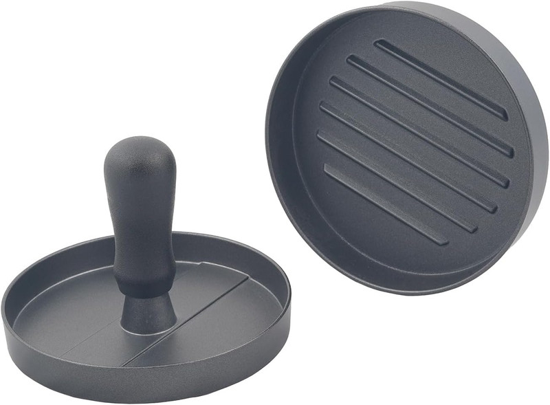 Aluminum Burger Press Patty Maker with 200 Non-Stick Papers Hamburger Mold gallery
