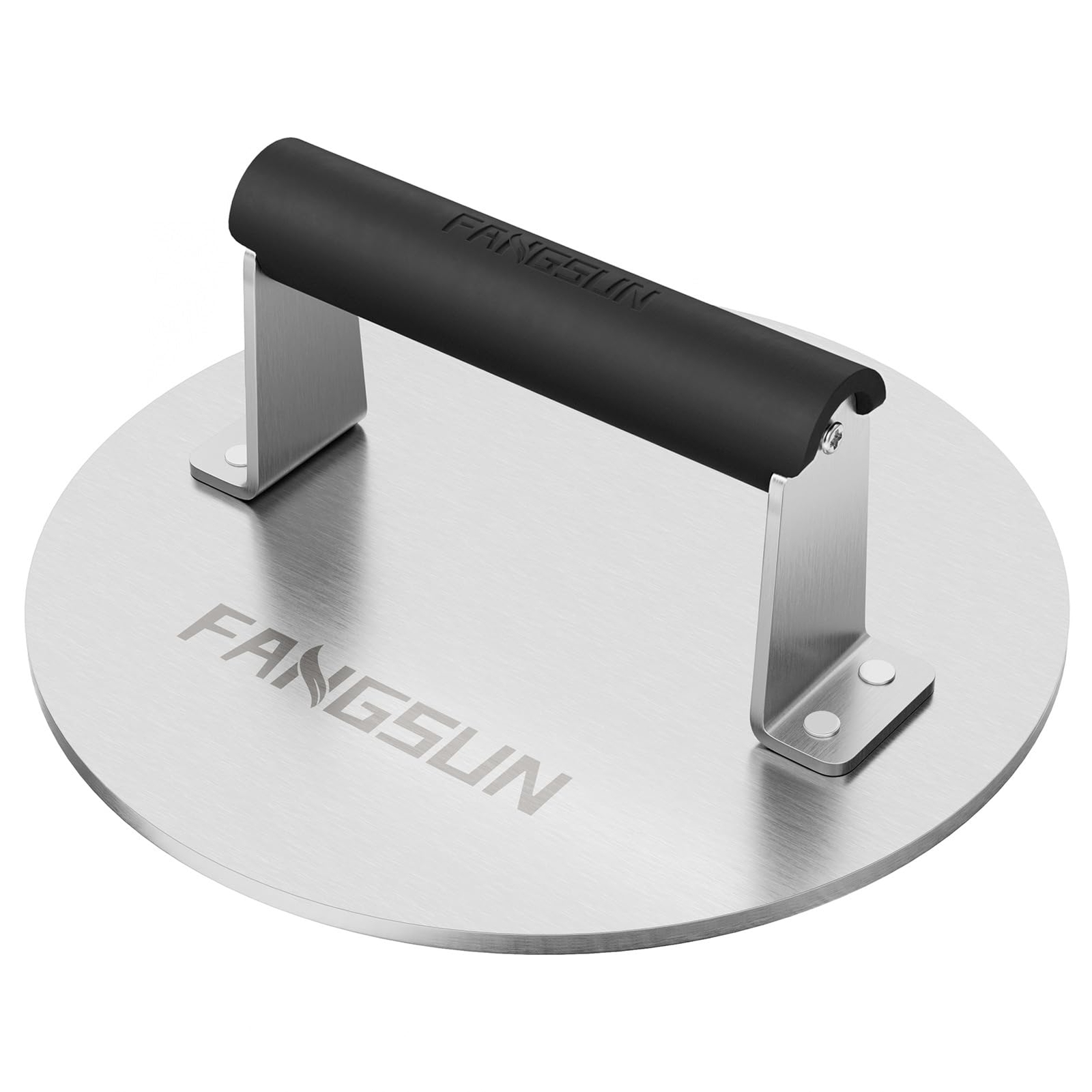 Bacon Press for Griddle Stainless Steel Grill Press 8.5-Inch Heavy-Duty Burge... gallery