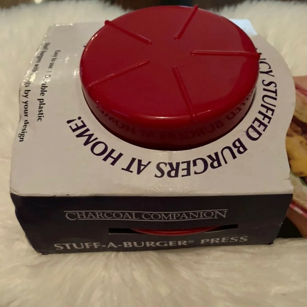 Jucy Lucy Stuff A Burger Burger Press by Charcoal Companion gallery