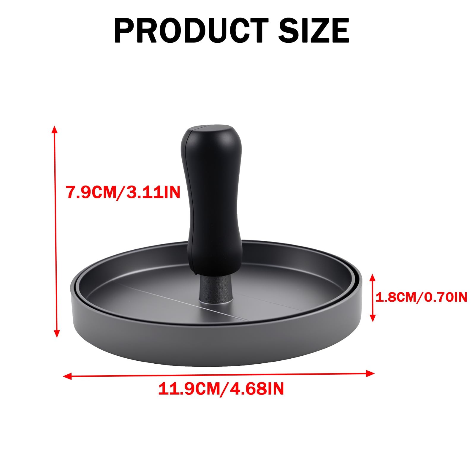 Aluminum Hamburger Burger Press Patty Maker Mold 2 NonStick Base Papers Kit gallery