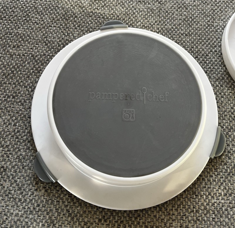 Pampered Chef Burger Slider Press # 1174 up to 1/2 lb Compact Dishwasher Safe gallery