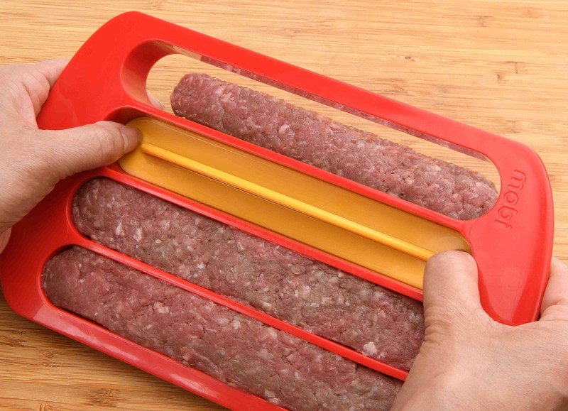 Mobi Hot Dog Shaped Hamburger Mold gallery