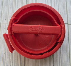 Stufz Stuffed Burger Press-Hamburger Patty Maker ( As-Seen-On-TV ) Red