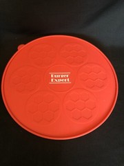Expert Burger Press Mould 7 Grid Silicone Storage Container Hexagonal Freezer