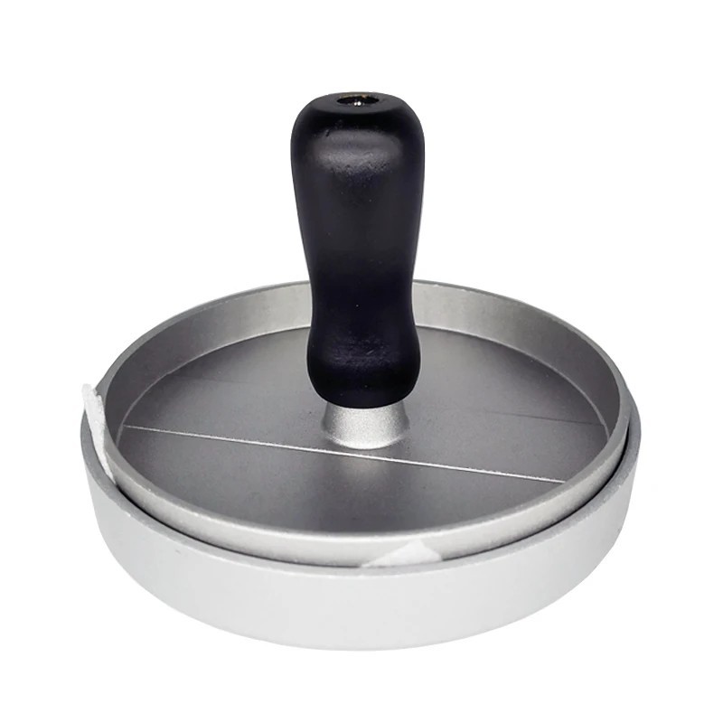 Hamburger Patty Maker Round Metal Mould Grill Burger Press - Cooking Tool gallery