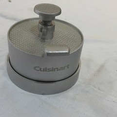 Cuisinart Single Non-Stick Metal Burger Press Medium Silver 1 Hole Kitchen Tool