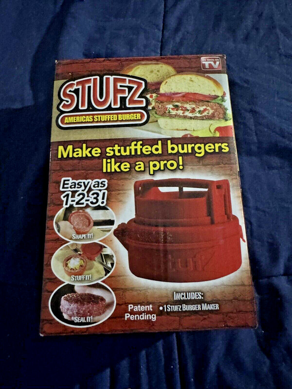 Stufz America's Stuffed Burger Press Used gallery