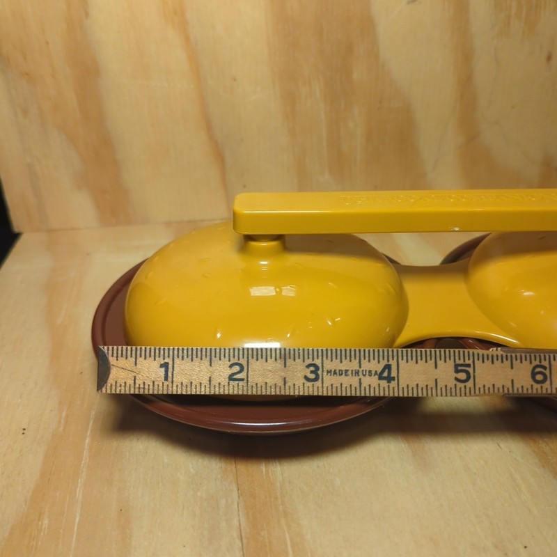 Charcoal Companion Double Hamburger Press Mold 2005 4.5 Inch Circular Patties gallery