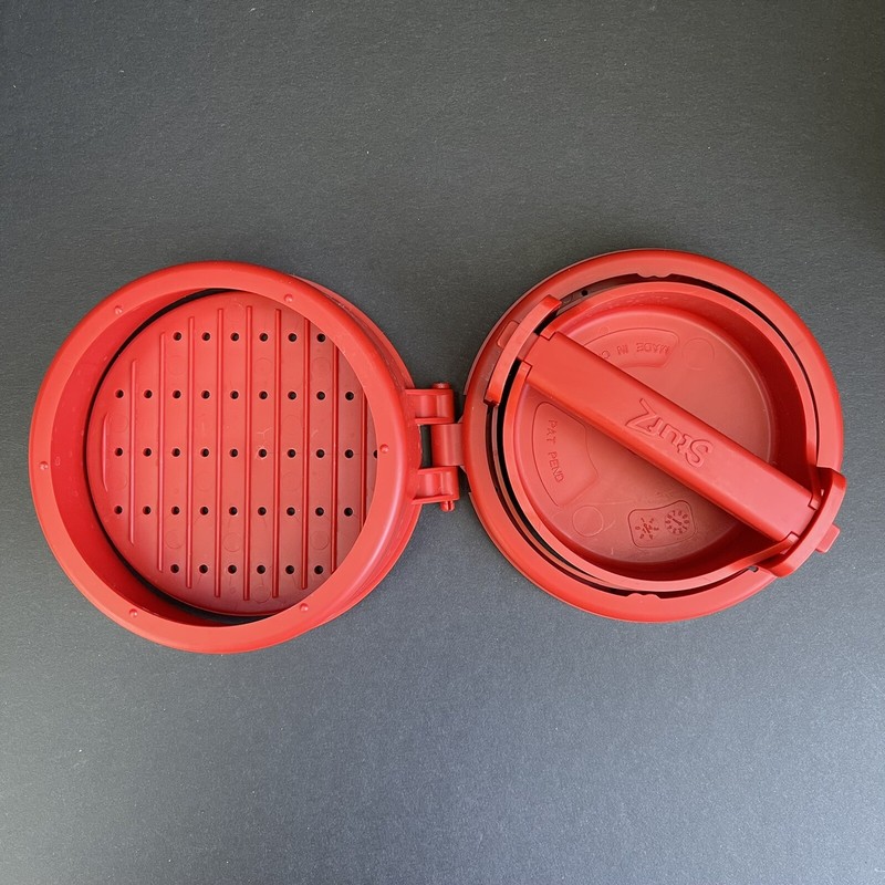 Stufz Stuffed Burger Press - Hamburger Patty Maker - As Seen On TV - Open Box gallery