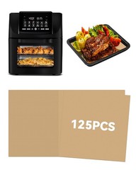 125PCs Air Fryer For Gourmia 14QT, Unbleached Parchment Paper