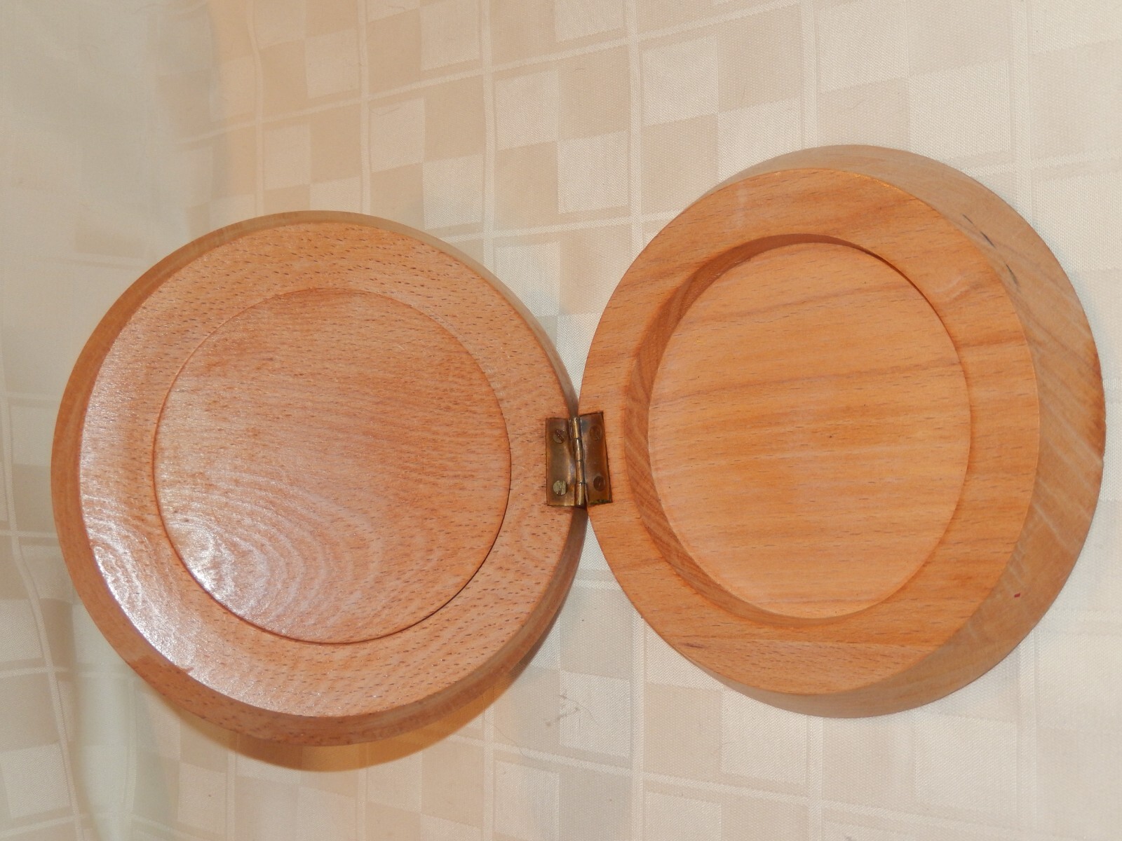 Vintage Wood Roosters Hamburger Press gallery