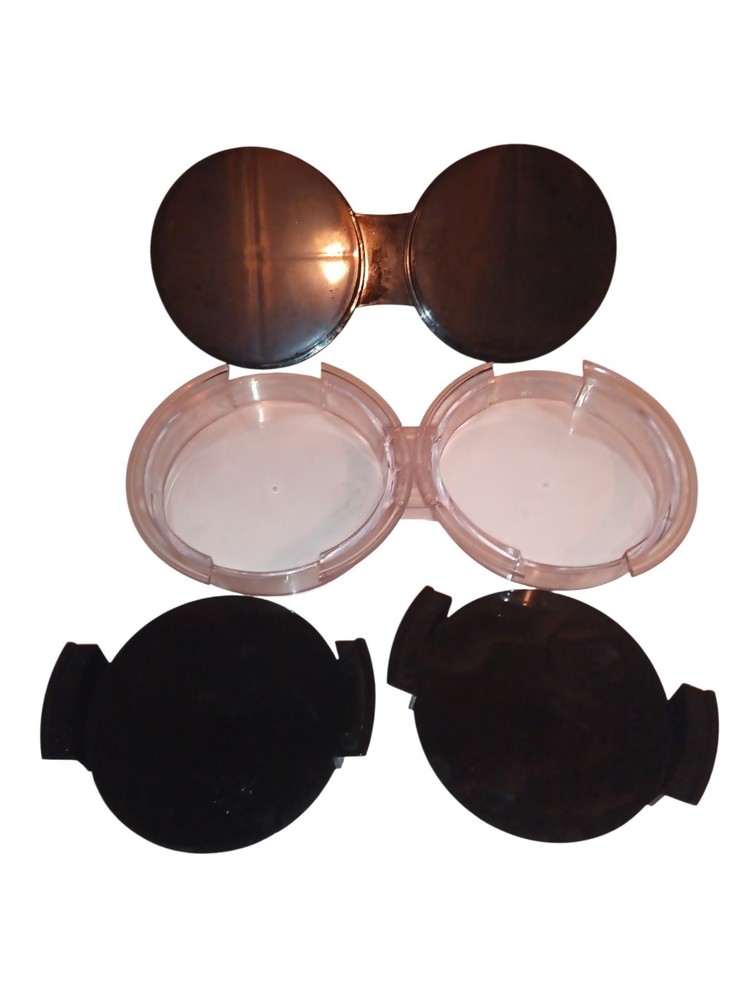 Double Hamburger Press Plastic 4 1/2" Patty Form