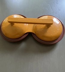 Charcoal Companion Double Hamburger Press Mold 2005 Burger 4.5″ Circular Patties