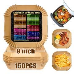 Air Fryer Liners Square for COSORI 6Qt and Square-9inch-150pcs