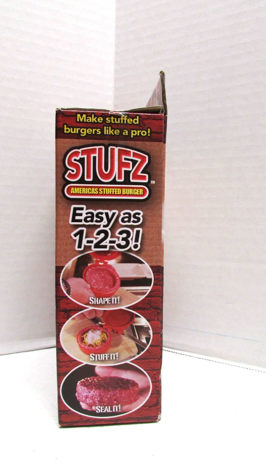 NEW Stufz Stuffed Burger Press - Hamburger Patty Maker - As Seen On TV gallery