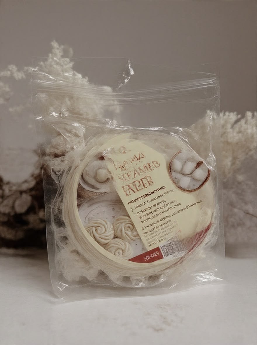 Steamer Paper 10cm 250PCS Non-Stick Oilproof Steaming Paper gallery