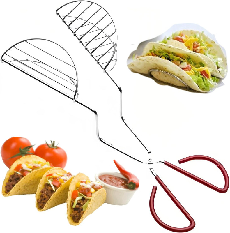 Taco Maker Press Fried Taco Shells Mold Crisp Deep Fryer Kitchen Tools Gadgets gallery