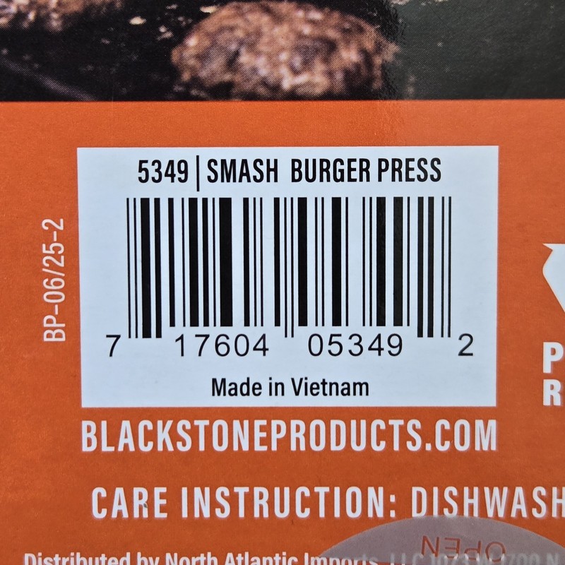 New Blackstone Stainless Steel Smash Burger Press for Perfectly Smashed Patties gallery