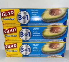 Glad Press’n Seal, 140 SQ. Foot, (Pack of 3)