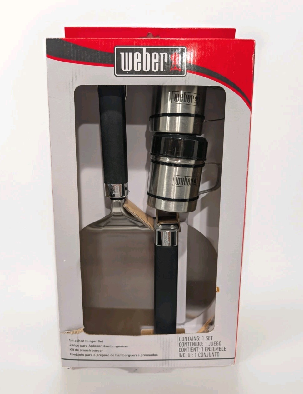 Weber Griddle Smashed Burger Set (New in box) gallery