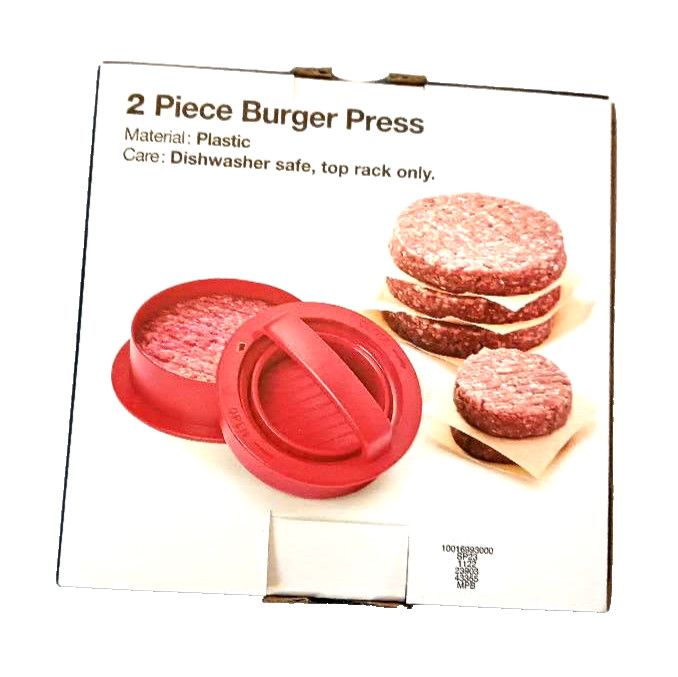 NEW BURGER PRESS RED COOKIE PIZZA PASTRY NEAT ROUND HAMBURGERS 75% Off Macy's $ gallery