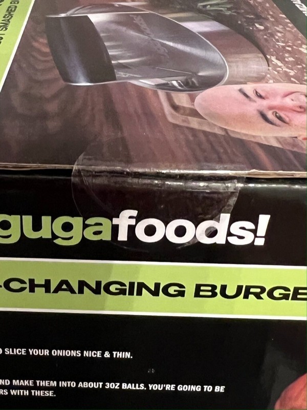 Guga Foods! Adjustable Burger Press Makes 3 Different Size Burgers - NEW gallery