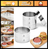 6 Pcs Stainless Steel Burger Mold Set, 4" Cooking Rings for Sous Vide & Baking gallery