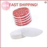 500 PCS Hamburger Patty Paper Round, 4.5 Inch Hamburger Parchment Paper Non Stic gallery