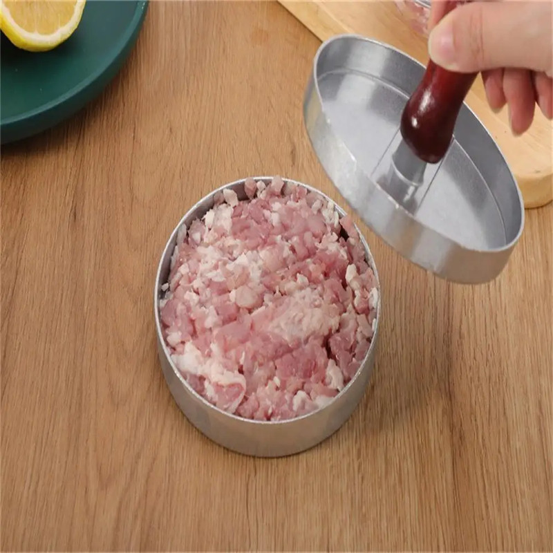 Hamburger Patty Machine Home Kitchen Burger Meat Press Making round Patty Press gallery